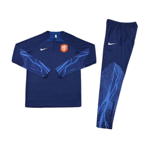 netherland 22-23 dark blue training suit